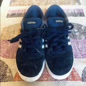 Adidas Court set Blue Shoes 7.5 Womens